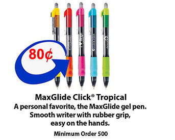 MaxGlide Click Tropical Pens