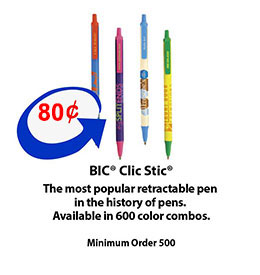 Big Click Stic Pens